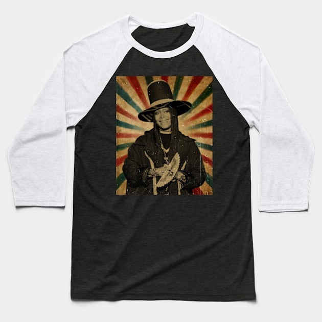 Erykah badu with Yasiin Bey Baseball T-Shirt by Janji Joni